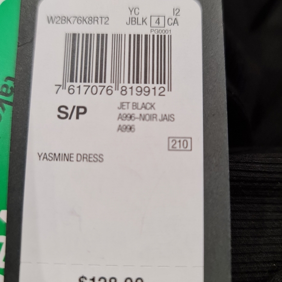 GUESS YASMINE KNIT FITTED DRESS MIDI SIZE SMALL NWT - Picture 5 of 7